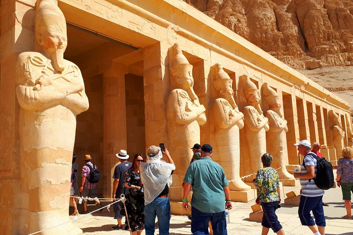 Temple of Hatshepsut at Deir el Bahari, Luxor, Nile River Valley