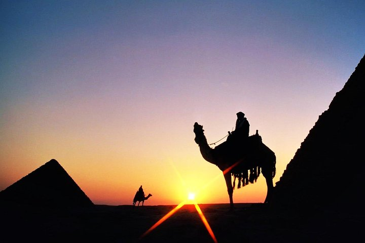 Day tour Giza pyramids, Egyptian Museum with 2:Hrs camel ride during the sunset  - Photo 1 of 11