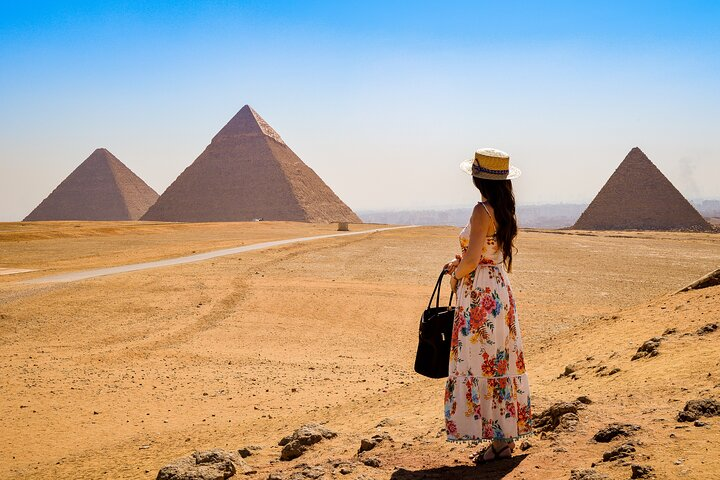 Day Tour Visit Pyramids, Sphinx, Saqqara and Memphis - Photo 1 of 19