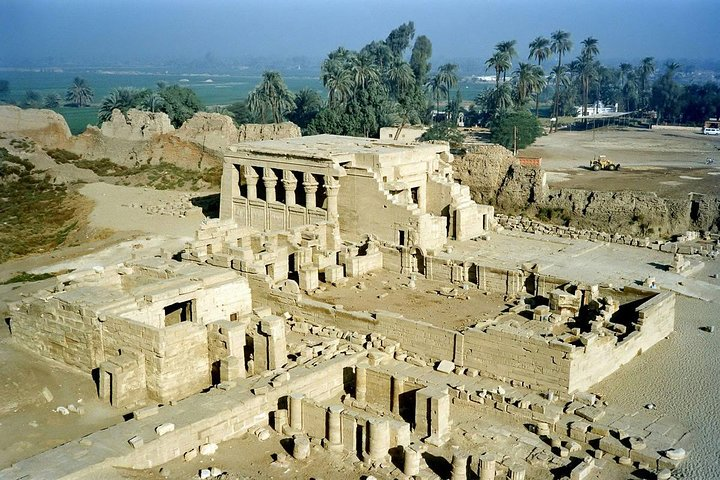 View of Dendera Temple