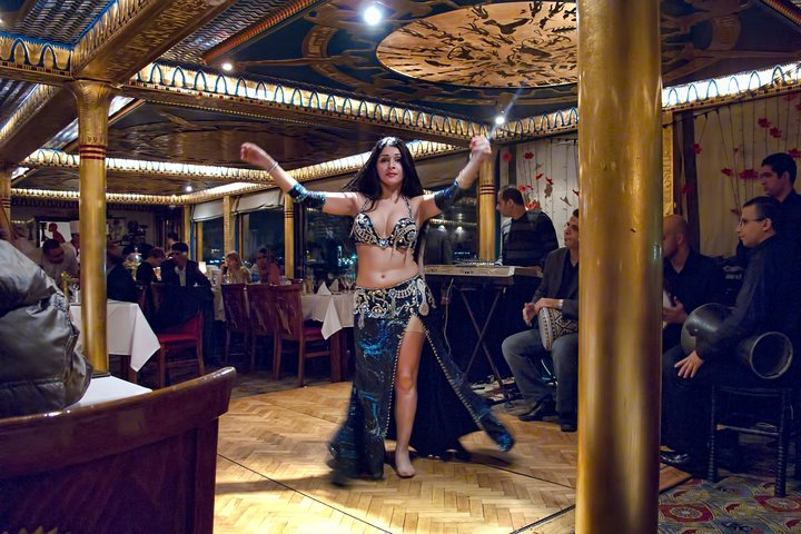 Belly Dancer performing a show
