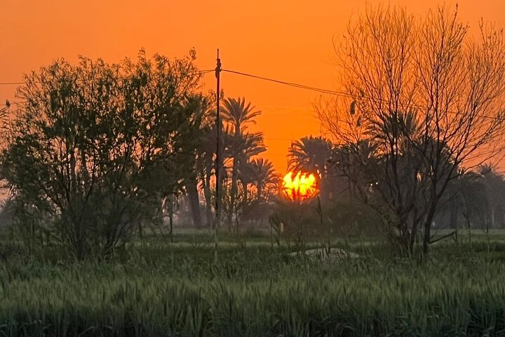 Egyptian sunset 