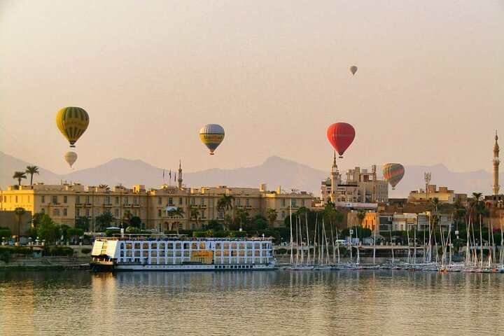 Enjoy 2 Days Luxor tours,Hot air balloon,Daily lunch&Train tickets from Cairo - Photo 1 of 11