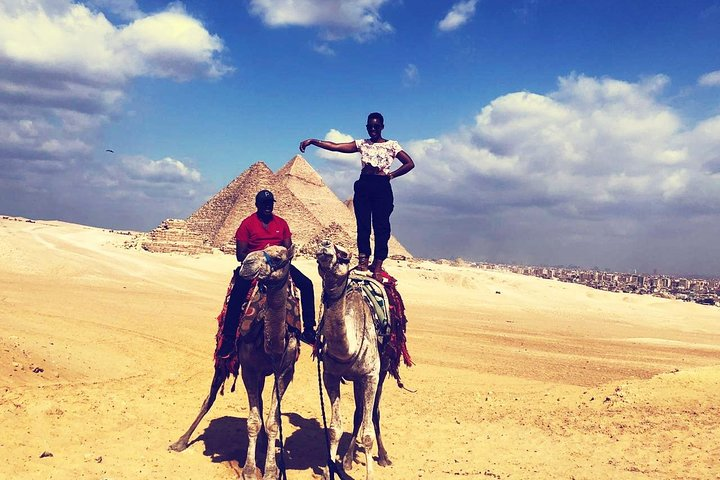 Explore the Pyramids Riding a Camel or Horse - Photo 1 of 7
