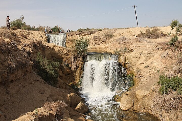 The only waterfall in Egypt