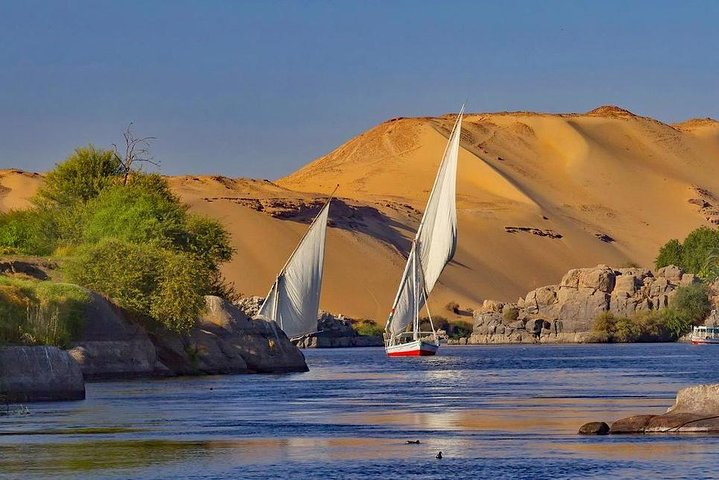 From Aswan enjoy a Full day Felucca sailing from the morning till sunset - Photo 1 of 16