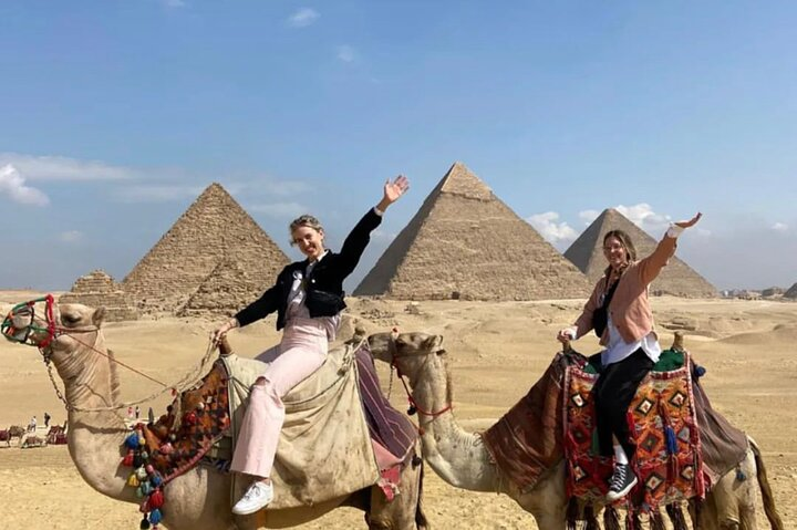 Fullday pyramids, Memphis, sakkara, Lunch, Camel ride& Nilecruise - Photo 1 of 5