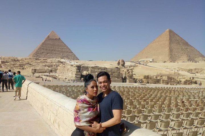Full-Day Tour to Giza Pyramids, Memphis, and Sakkara step pyramid - Photo 1 of 25