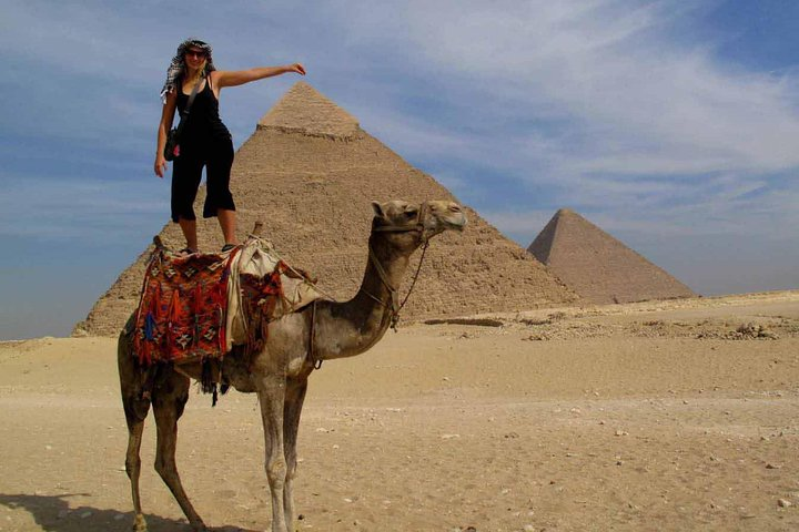 Giza Pyramids and Sphinx Egypt