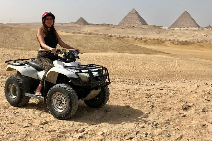 Giza pyramids and quad ATV bike one hour around Sahara desert in Giza - Photo 1 of 18