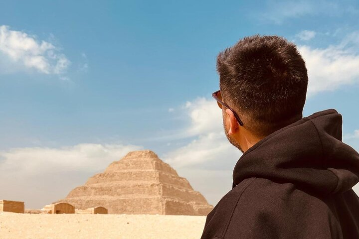 From Port Said: Giza Pyramids & Sakkara Private Tour. - Photo 1 of 7