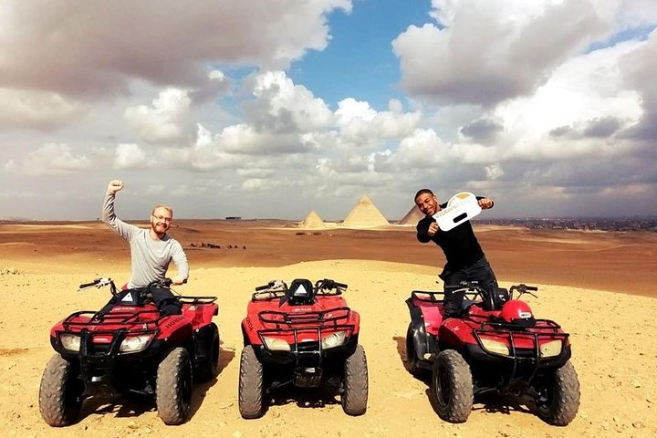 Giza pyramids and Sphinx Tour & Desert Safari by Quad Bike Around Pyramids - Photo 1 of 8