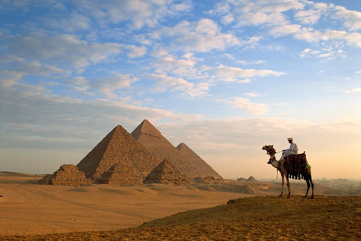 Giza Pyramids by Camel - Photo 1 of 3