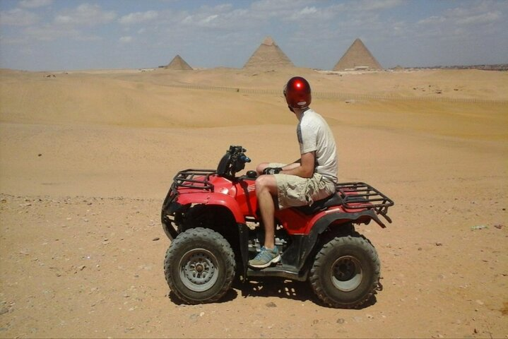 Giza Pyramids Desert ATV Private Tour - Photo 1 of 7