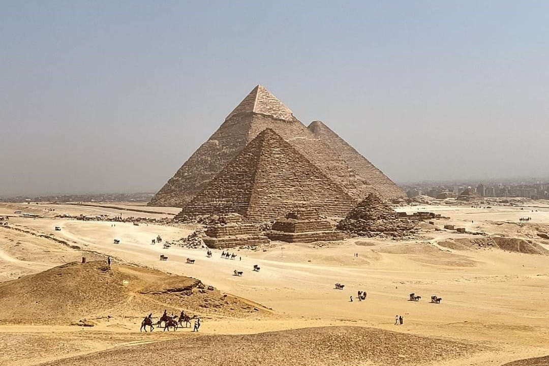 Giza Pyramids & Egyptian Museum: Guided Day Tour from Sharm El-Sheikh + Lunch - Photo 1 of 7