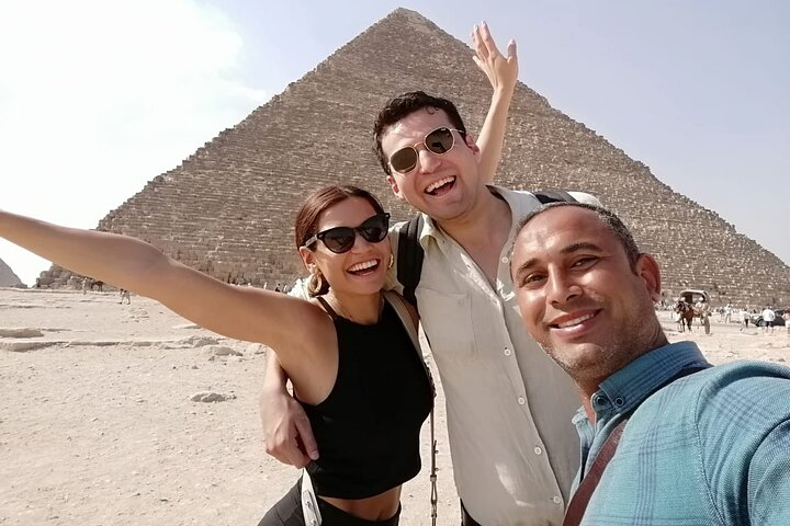 Giza Pyramids & Felucca Boat ride on Nile River Private Tour - Photo 1 of 25
