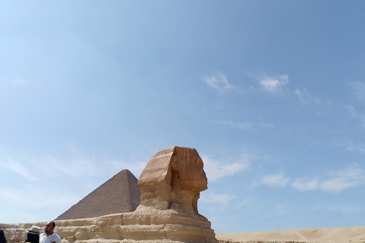 Giza pyramids,great Sphinx,sakkara , egyptian museum ,camel ride from 15$ - Photo 1 of 11