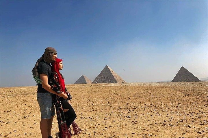 Giza Pyramids, Memphis, Sakkara, Dahshur Pyramids & El Khan Bazaar-Private Tour - Photo 1 of 13