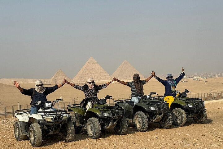 our group near by the pyramids