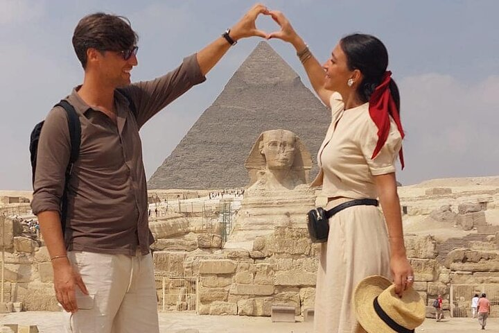 Giza Pyramids ,Queen Pyramids ,Sphinx ,Mummification temple Private Day Tour - Photo 1 of 16