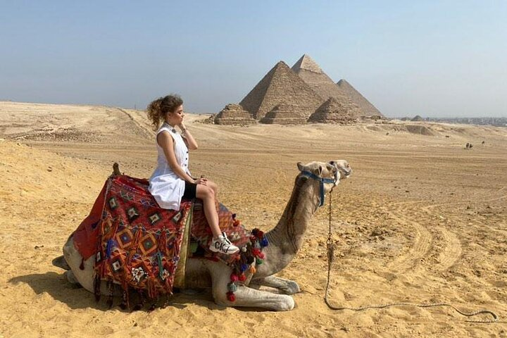 Half Day Tour to Giza pyramids, sphinx Lunch and camel ridding  - Photo 1 of 6