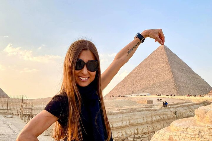 Giza pyramids, Sphinx,lunch and camel ride from Cairo/Giza hotels - Photo 1 of 16