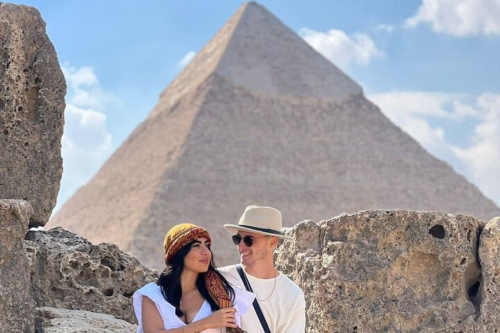 Giza pyramids ,Sphinx ,Memphis and Sakkara Pyramids With Lunch and Camel Ride - Photo 1 of 18