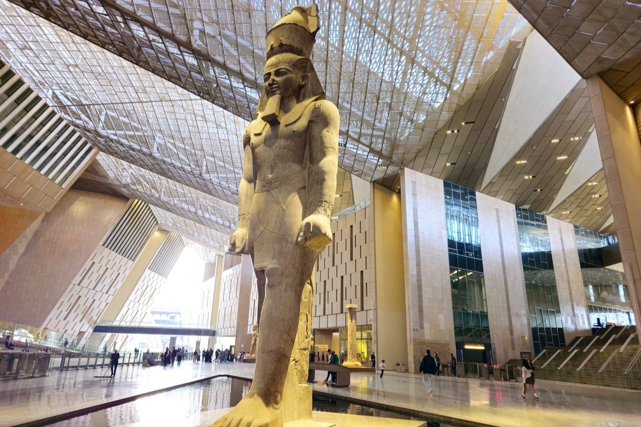 Grand Egyptian Museum: Entry Ticket + Hotel Transfers + Nile Dinner Cruise - Photo 1 of 8