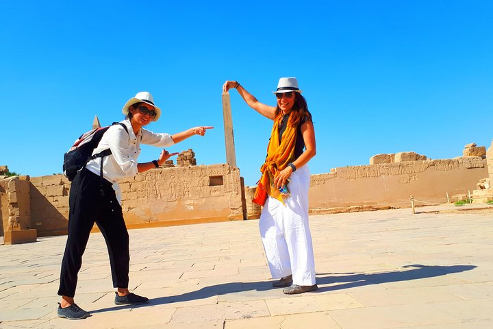 Obelisk of Queen Hapshetsut, Luxor, Nile River Valley Obelisk of Thutmoses I, Luxor, Nile River Valley.Luxor travels
