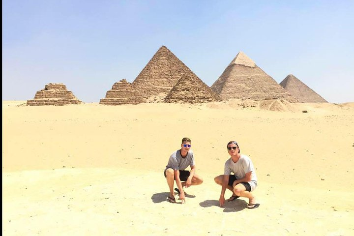 trip to Giza pyramids