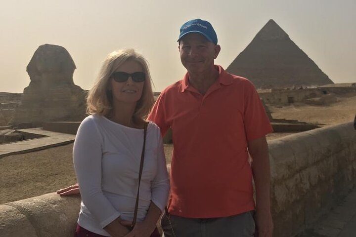Happy Couple at Giza