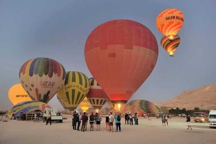 Hot Air Balloon Ride in Luxor,Sun Rise Trip Egypt Life Experience - Photo 1 of 5