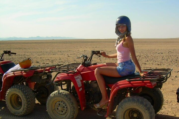 Hurghada, ATV Quadbike Safari Trip in Sunset  - Photo 1 of 16