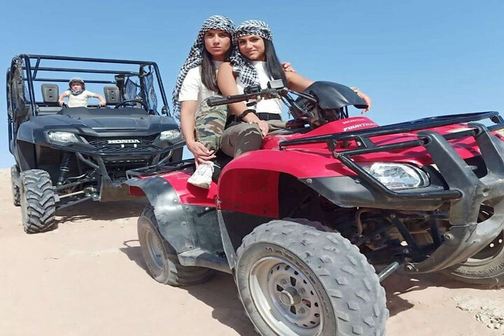 Hurghada: Desert Quad Bike, ATV with BBQ and Transfer - Photo 1 of 11