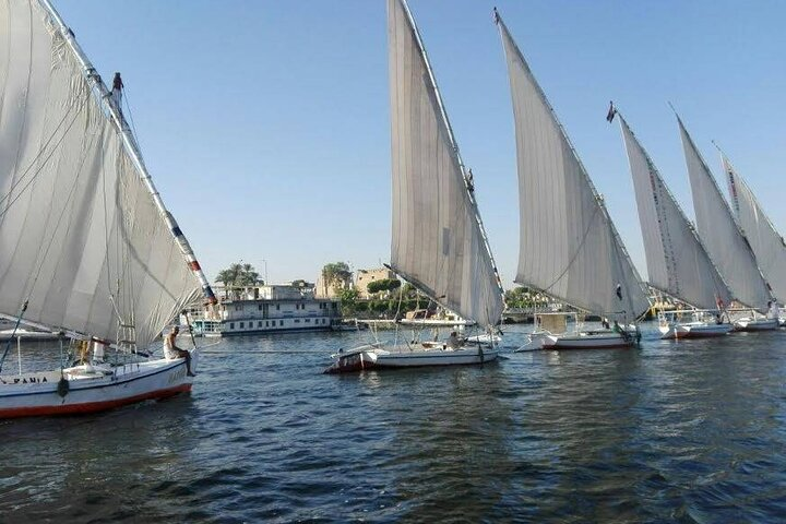 Sunset Felucca Sailing Boat Ride Pick-up & H Drinks - Photo 1 of 20