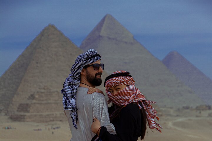 Layover to Giza Pyramids Egyptian Museum Bazar Nile Dinner Cruise - Photo 1 of 20