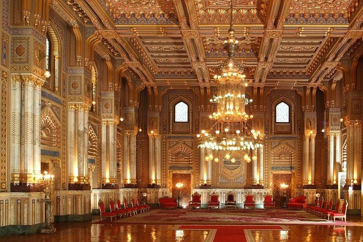 Throne hall inside the Abdeen Palace