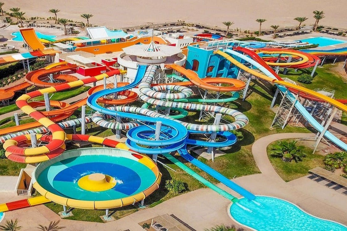 Makadi Water World Hurghada: Entry Ticket + Roundtrip Transport + Lunch - Photo 1 of 8