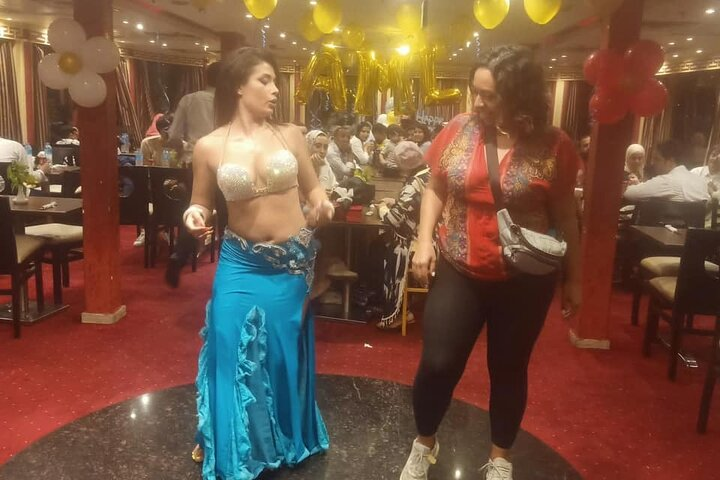 night-tour Nile dinner cruise with open buffet and belly dancer - Photo 1 of 13