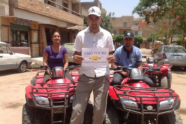 Private Adventure Tour Visit Giza Pyramids Then Enjoy The Atv Quad Bike Ride  - Photo 1 of 6