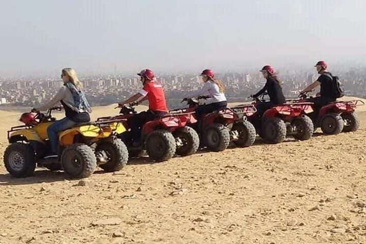 1 hour ATV Quad Bike at Giza Pyramids from Cairo.|
