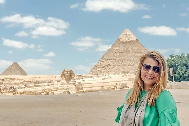 Cairo Layover Tour to Pyramids, Islamic Cairo & Tourist Bazaar - Photo 1 of 25