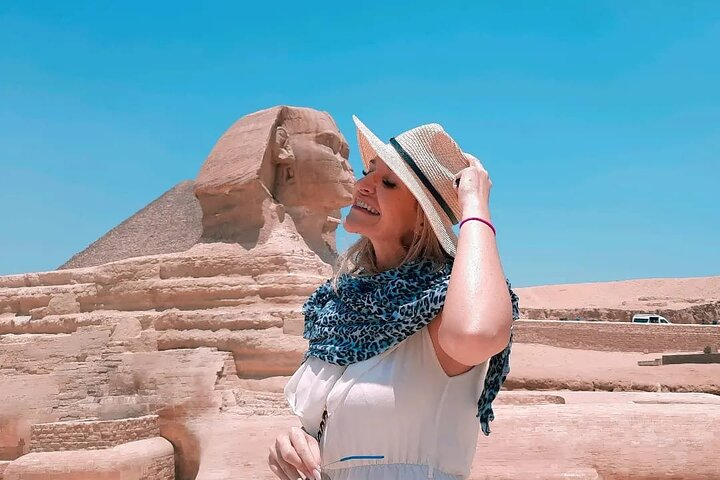 Private Day Tour Giza Pyramids,Sphinx,Saqqara and Memphis  - Photo 1 of 14