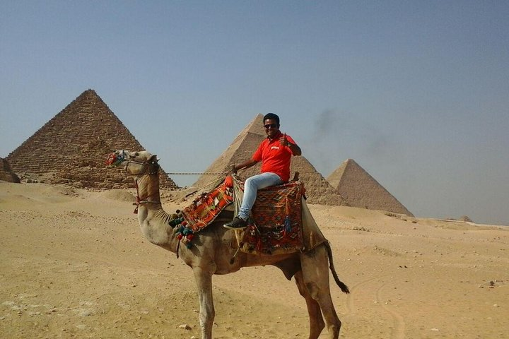 Nice photo at the great pyramids