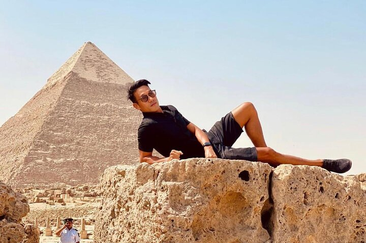 Small group tour Giza Pyramids and Saqqara with Camel Ride - Photo 1 of 14