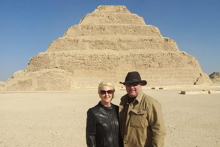 Private Full-Day Giza Pyramids ,Sphinx ,Memphis city and Saqqara step pyramid - Photo 1 of 17