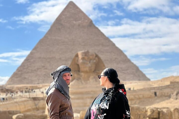 Private Guided Trip Giza Pyramids ,Sphinx ,ATV Quad Bike Around Giza pyramids  - Photo 1 of 19