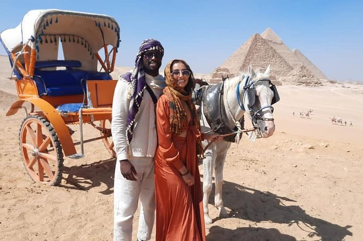 Private Guided Trip Giza pyramids with Egyptology guide and Private Vehicle  - Photo 1 of 12