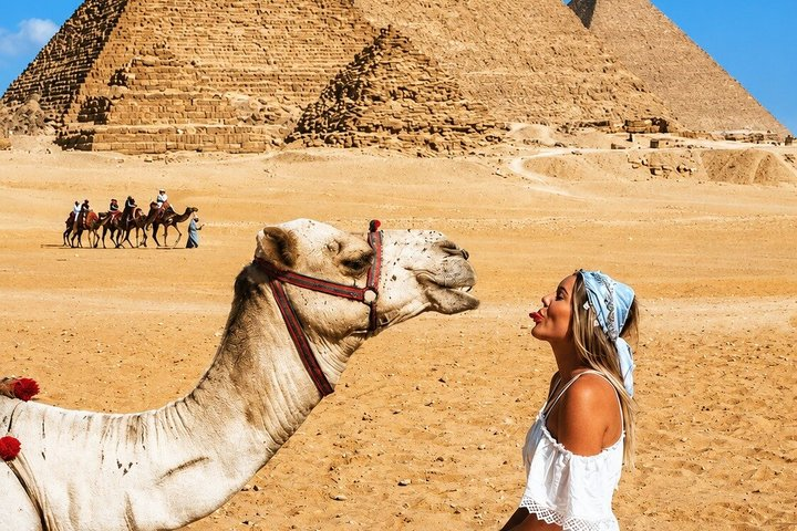 Private VIP Giza Pyramids Tour + Camel + inside Pyramid+Tombs - Photo 1 of 25