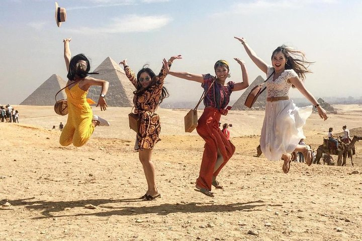 Private Half-Day Tour with Guide to Pyramids of Giza with Camel Ride - Photo 1 of 11